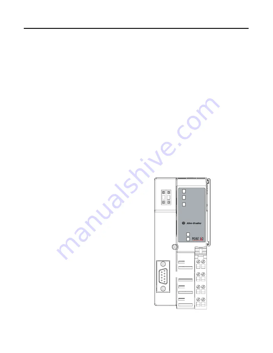 Allen-Bradley POINT I/O PROFIBUS 1734-APB User Manual Download Page 13