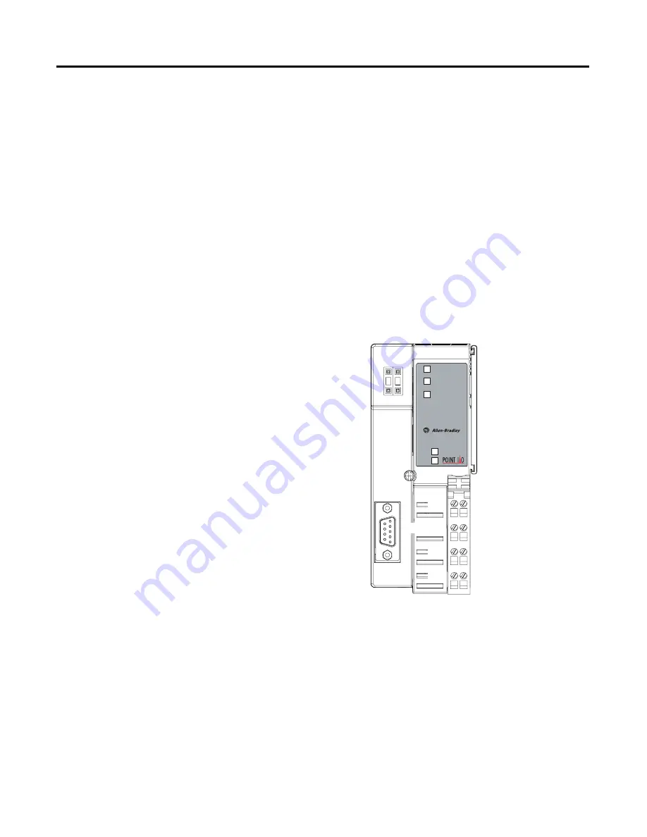 Allen-Bradley POINT I/O PROFIBUS 1734-APB User Manual Download Page 20