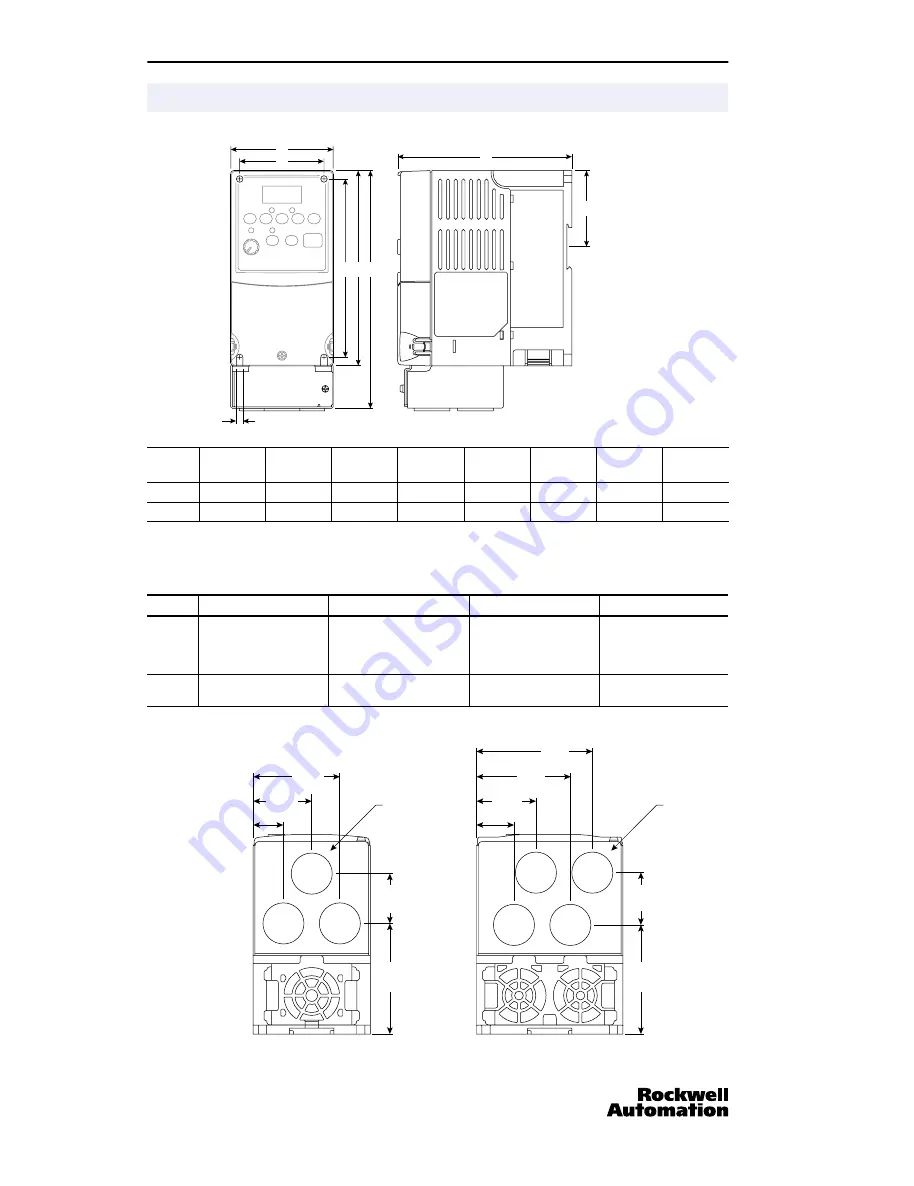 Allen-Bradley PowerFlex 4 Quick Start Manual Download Page 12