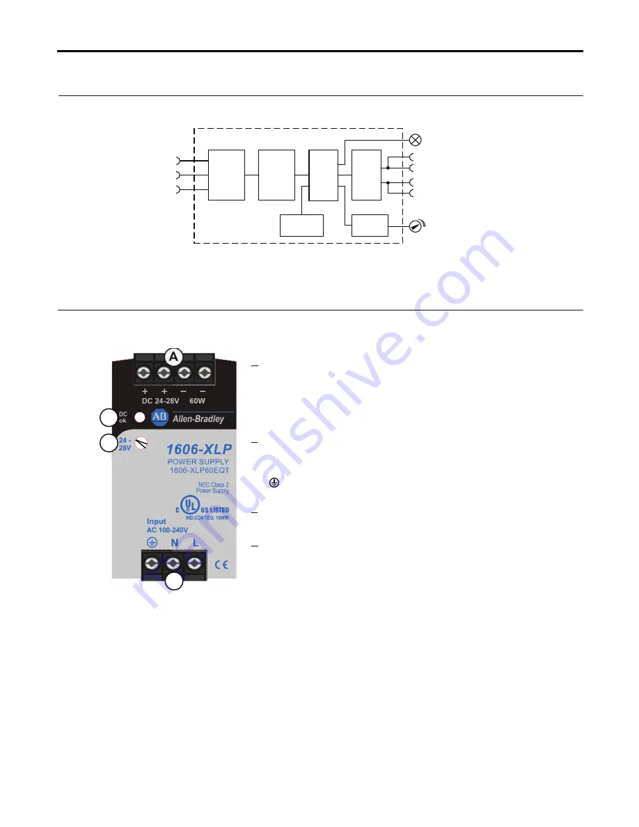 Allen-Bradley Rockwell Automation 1606-XLP60EQT Скачать руководство пользователя страница 9