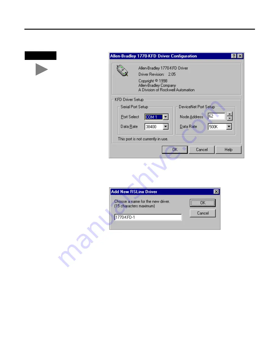 Allen-Bradley SLC 500 DeviceNet User Manual Download Page 55