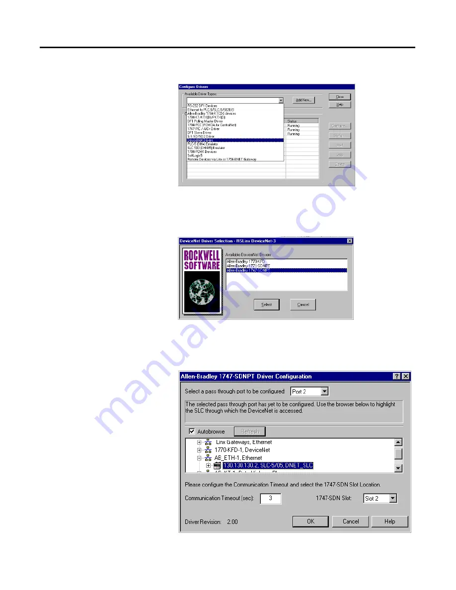 Allen-Bradley SLC 500 DeviceNet User Manual Download Page 75