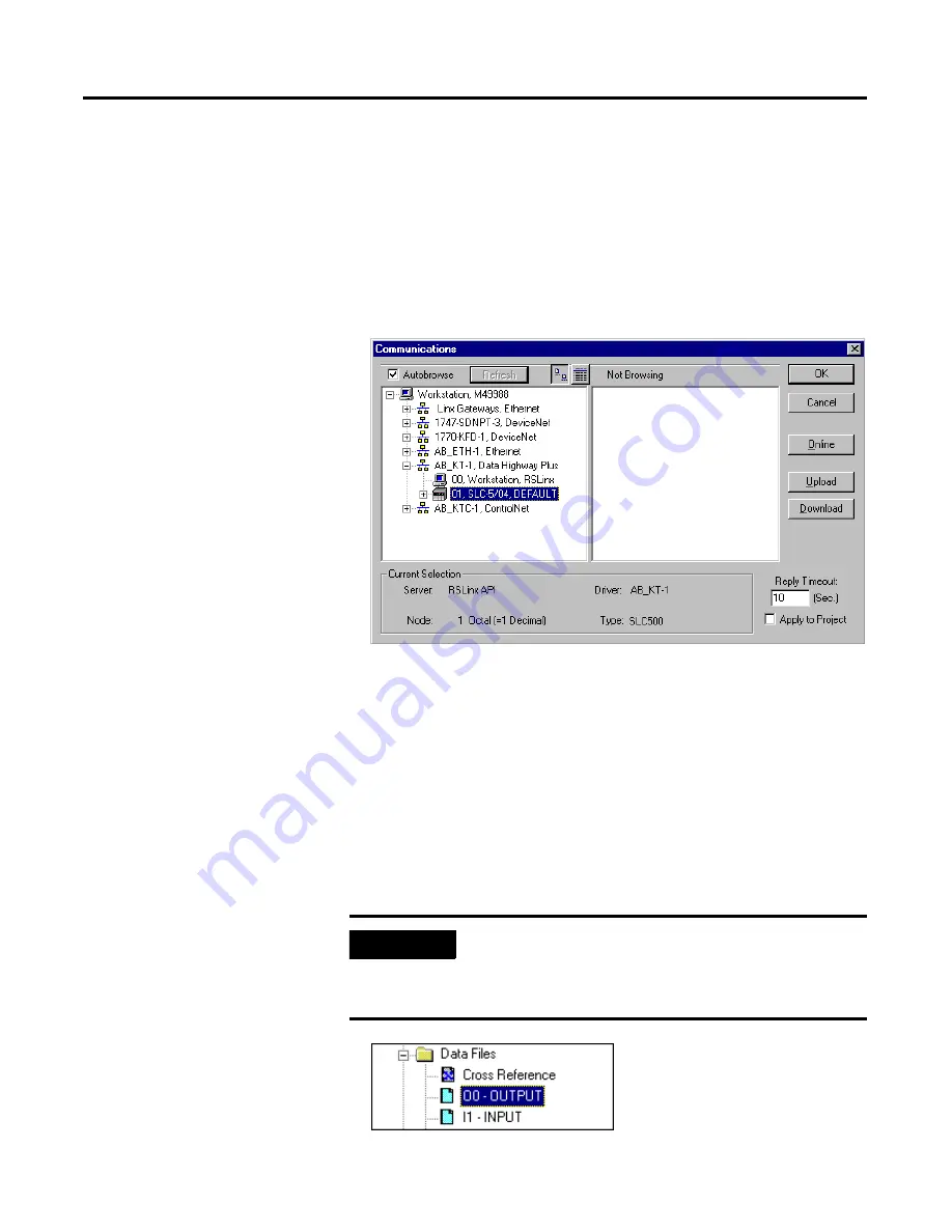 Allen-Bradley SLC 500 DeviceNet User Manual Download Page 94