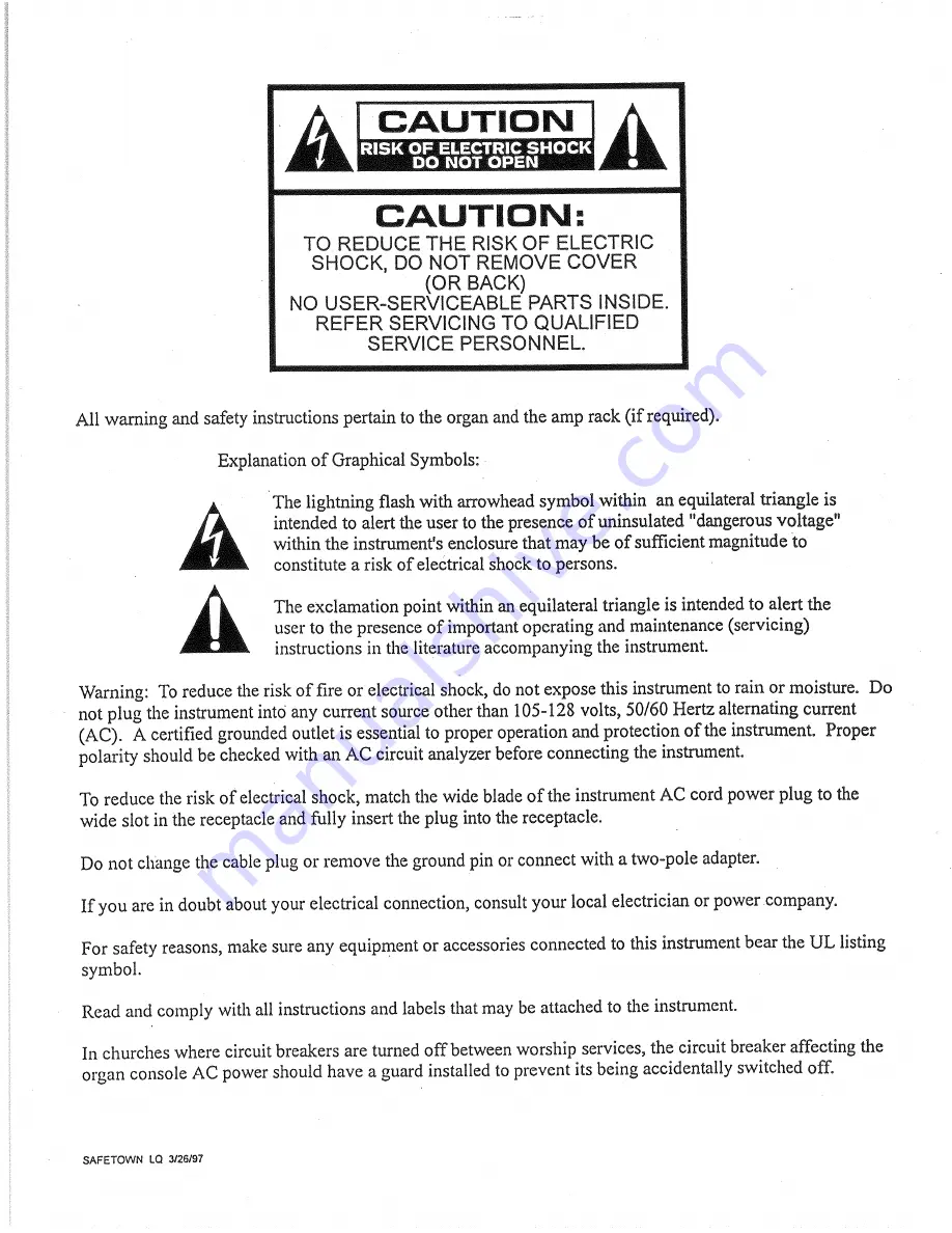 Allen Organ Company MDS-85 Owner'S Manual Download Page 2