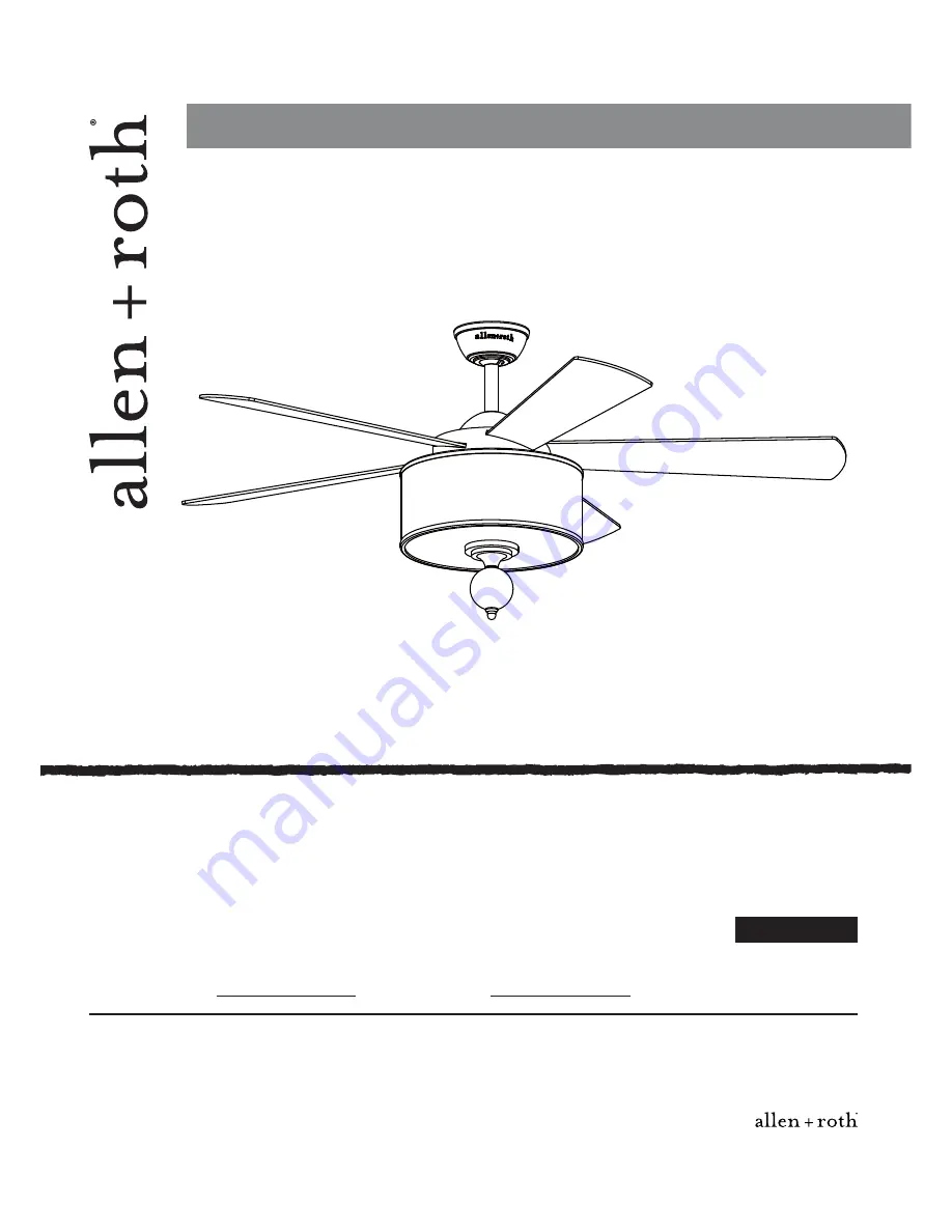 Allen + Roth 0233061 Скачать руководство пользователя страница 1