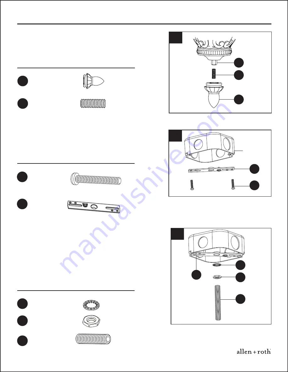 Allen + Roth 0336319 Скачать руководство пользователя страница 6