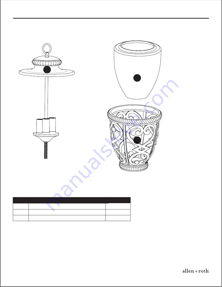 Allen + Roth 0336319 Скачать руководство пользователя страница 12