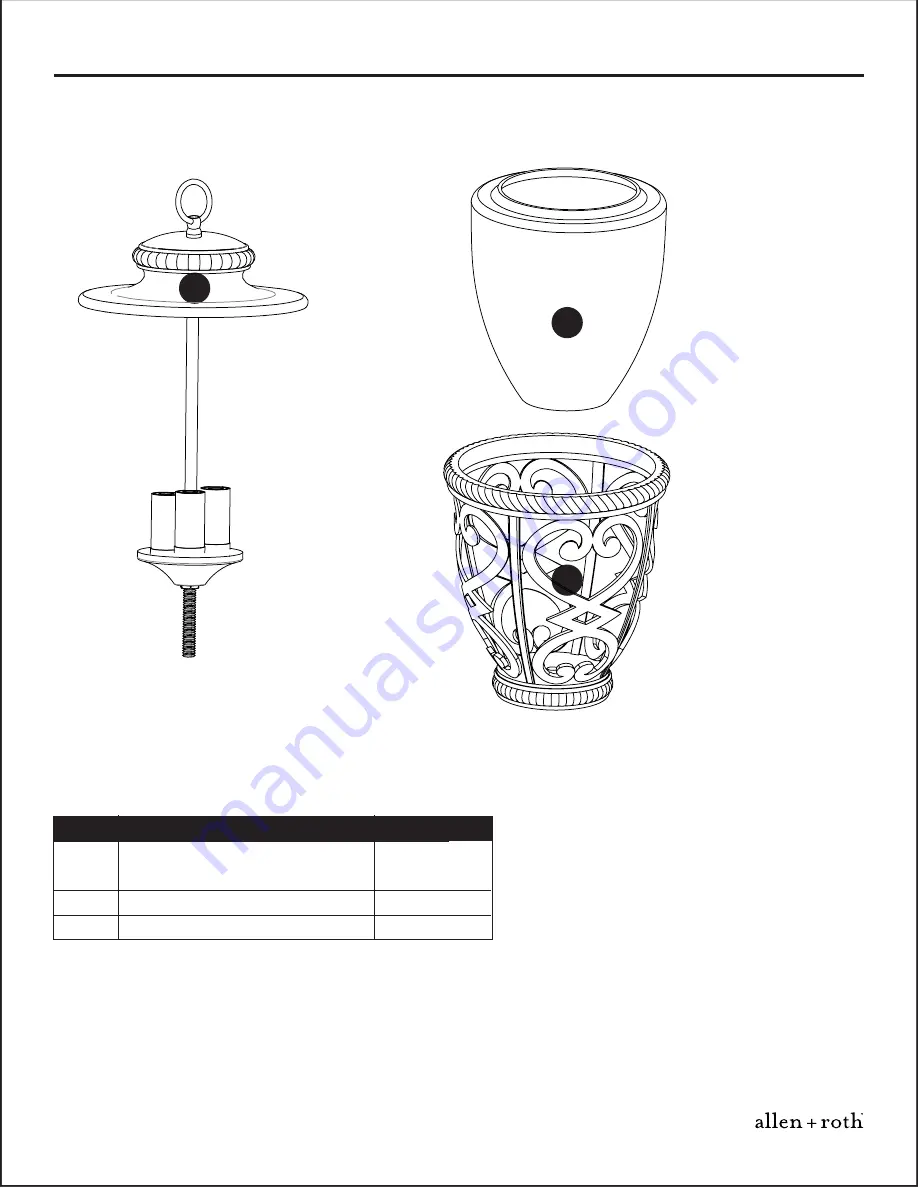 Allen + Roth 0336319 Скачать руководство пользователя страница 22