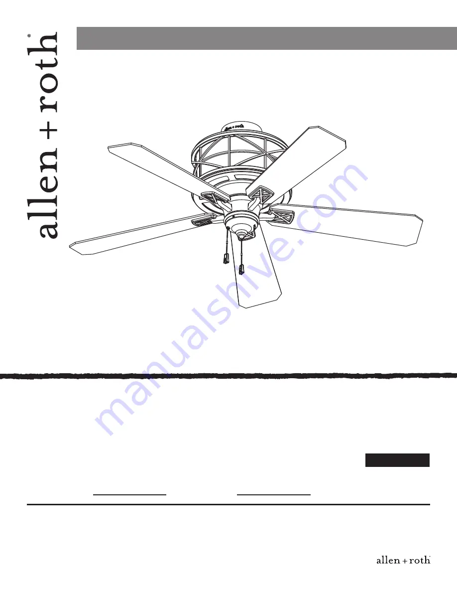 Allen + Roth 0357003 Скачать руководство пользователя страница 1