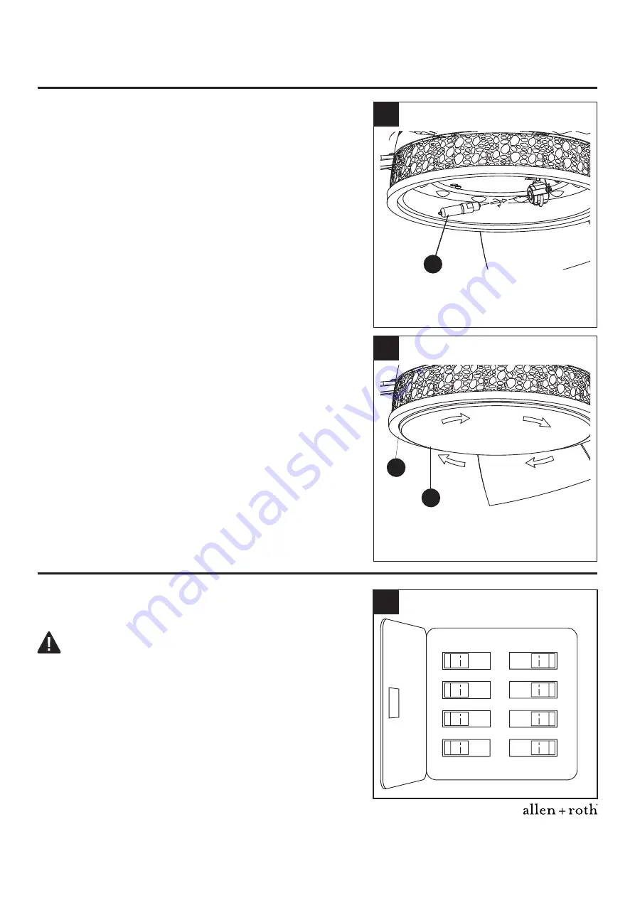 Allen + Roth 0459544 Manual Download Page 16