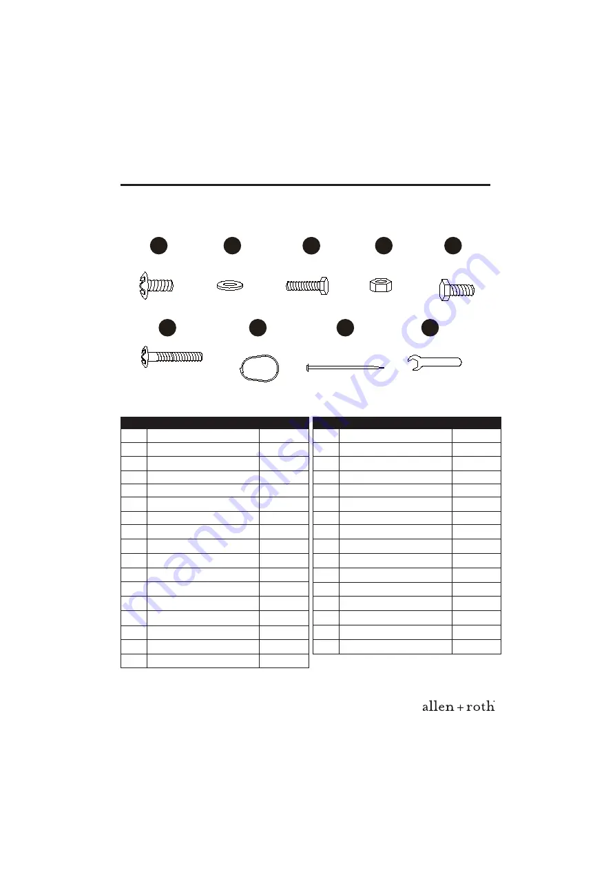 Allen + Roth 0732502 Assembly Instructions Manual Download Page 34