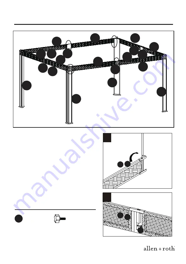 Allen + Roth 0740241 Manual Download Page 16