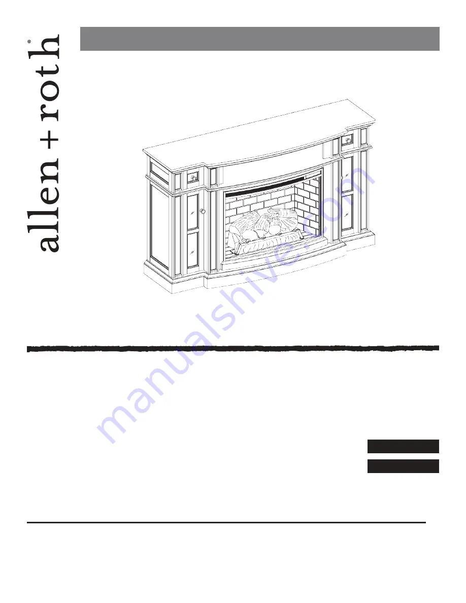 Allen + Roth 2317FM-33-202 Manual Download Page 1