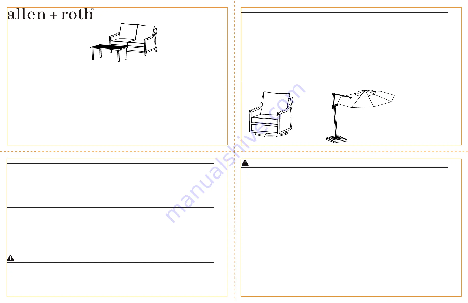 Allen + Roth FRS81098LA Assembly Instructions Download Page 1