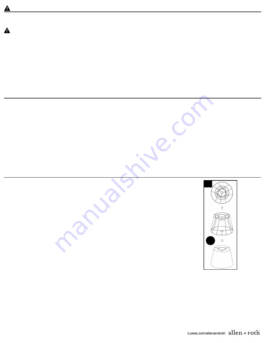 Allen + Roth LW503014 Скачать руководство пользователя страница 2