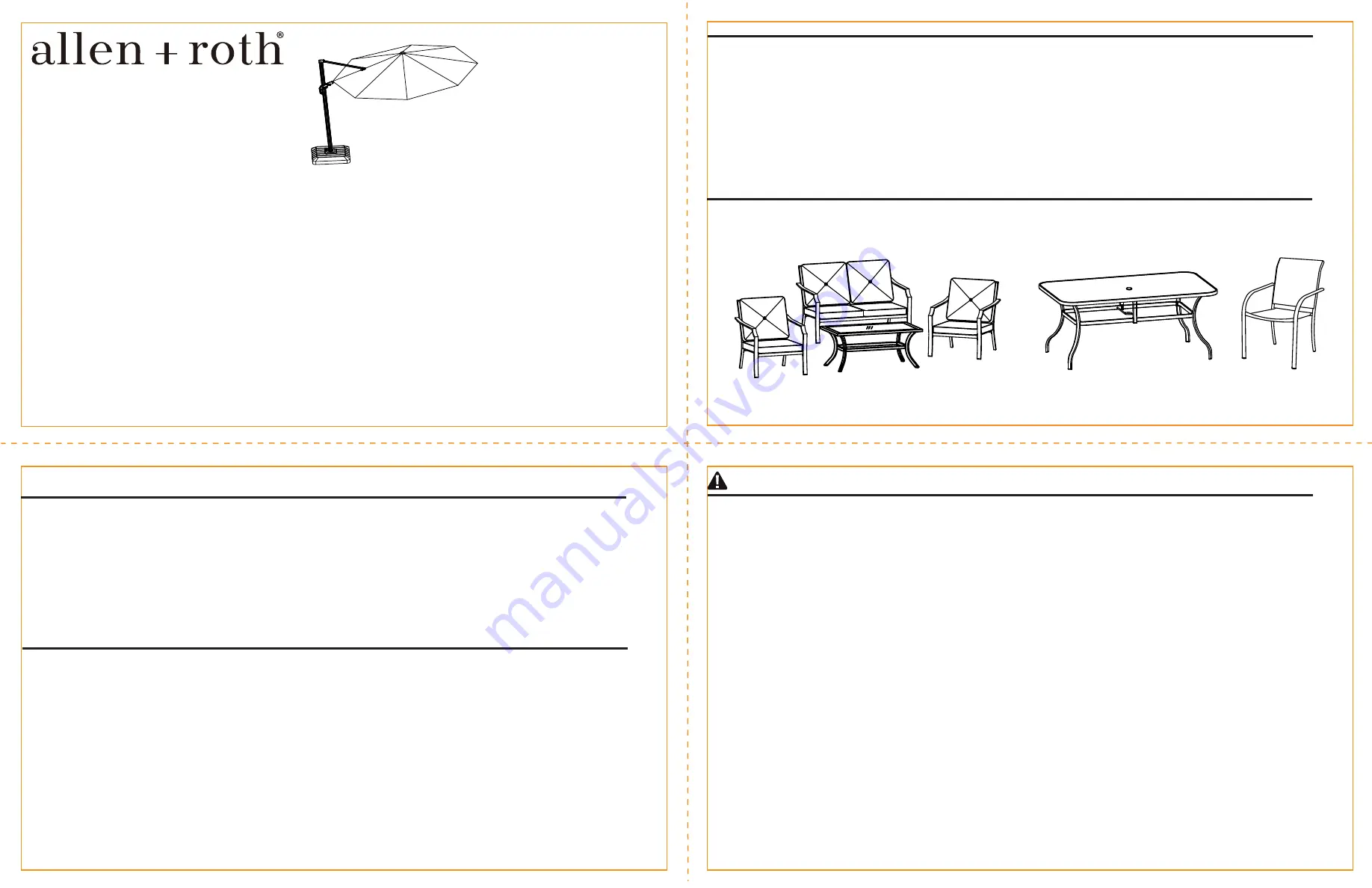 Allen + Roth URA058012A Quick Reference Manual Download Page 1