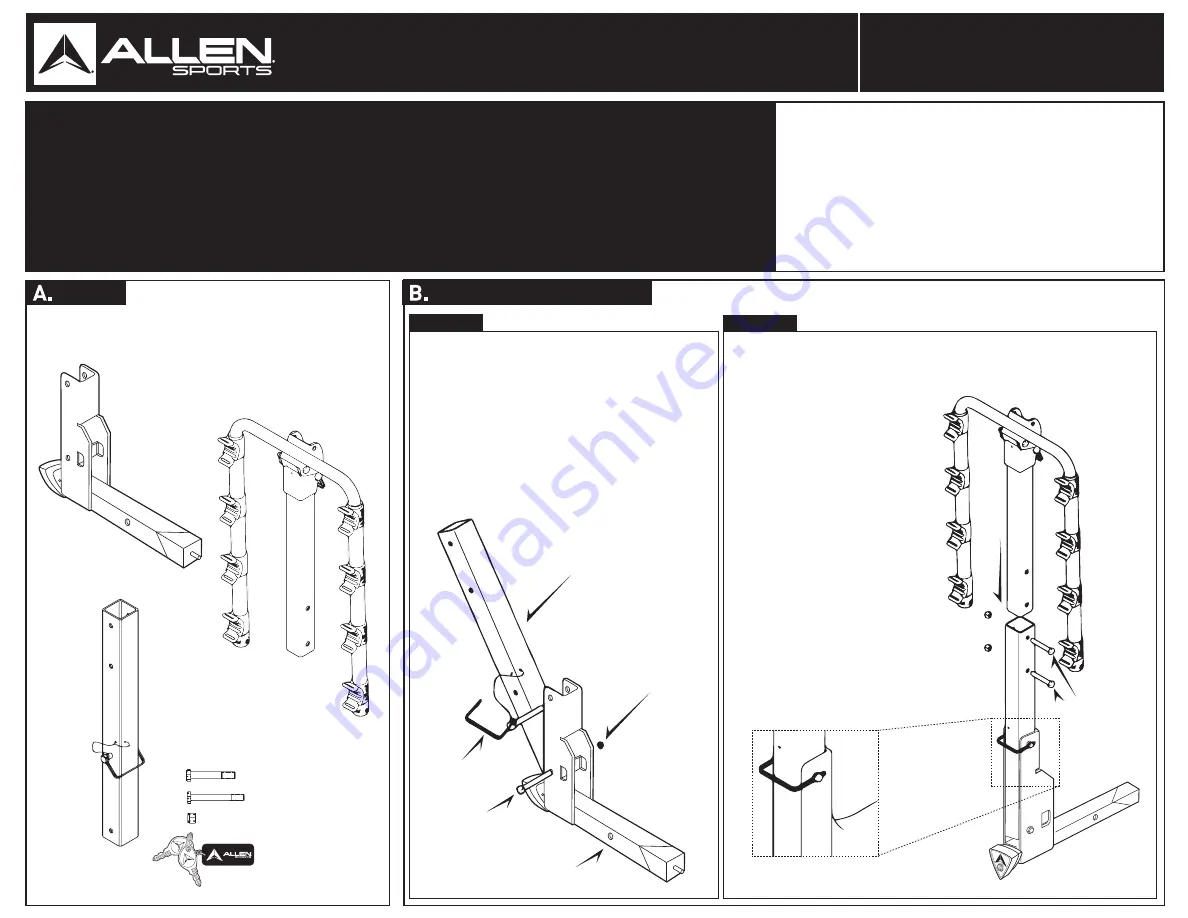 Allen Sports 542QR Instructions Manual Download Page 7