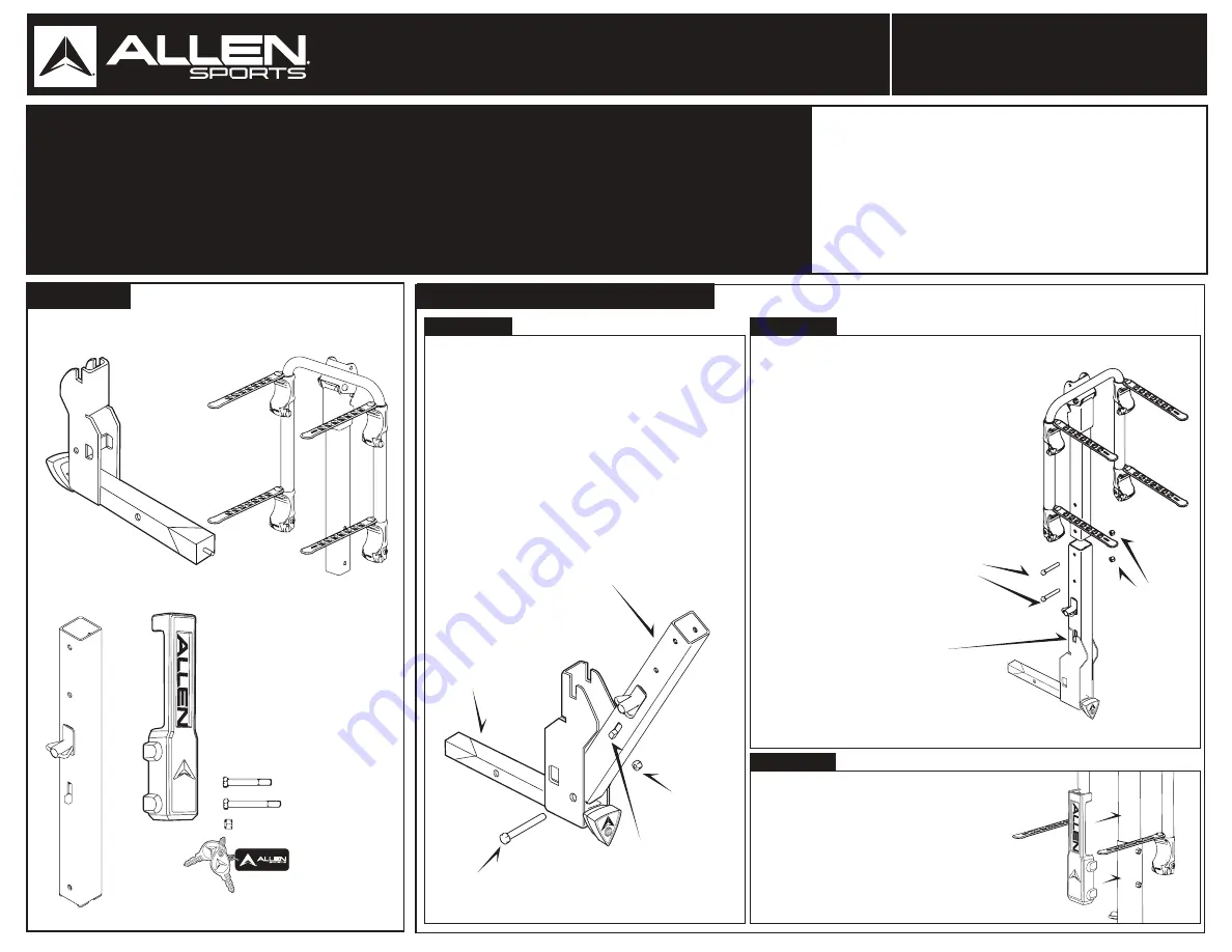 Allen Sports QR520-EB Instructions Manual Download Page 9