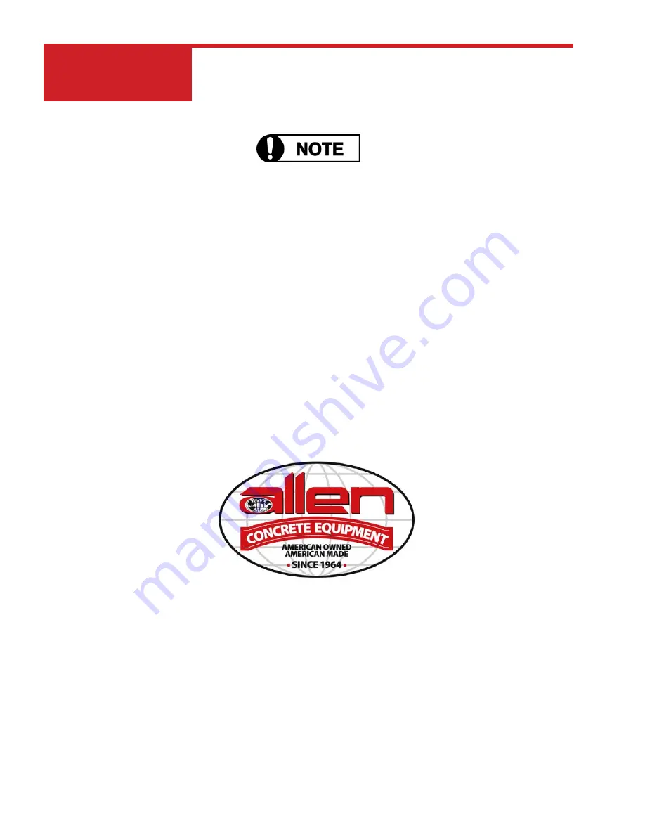 allen MP215 Operations & Parts Manual Download Page 34