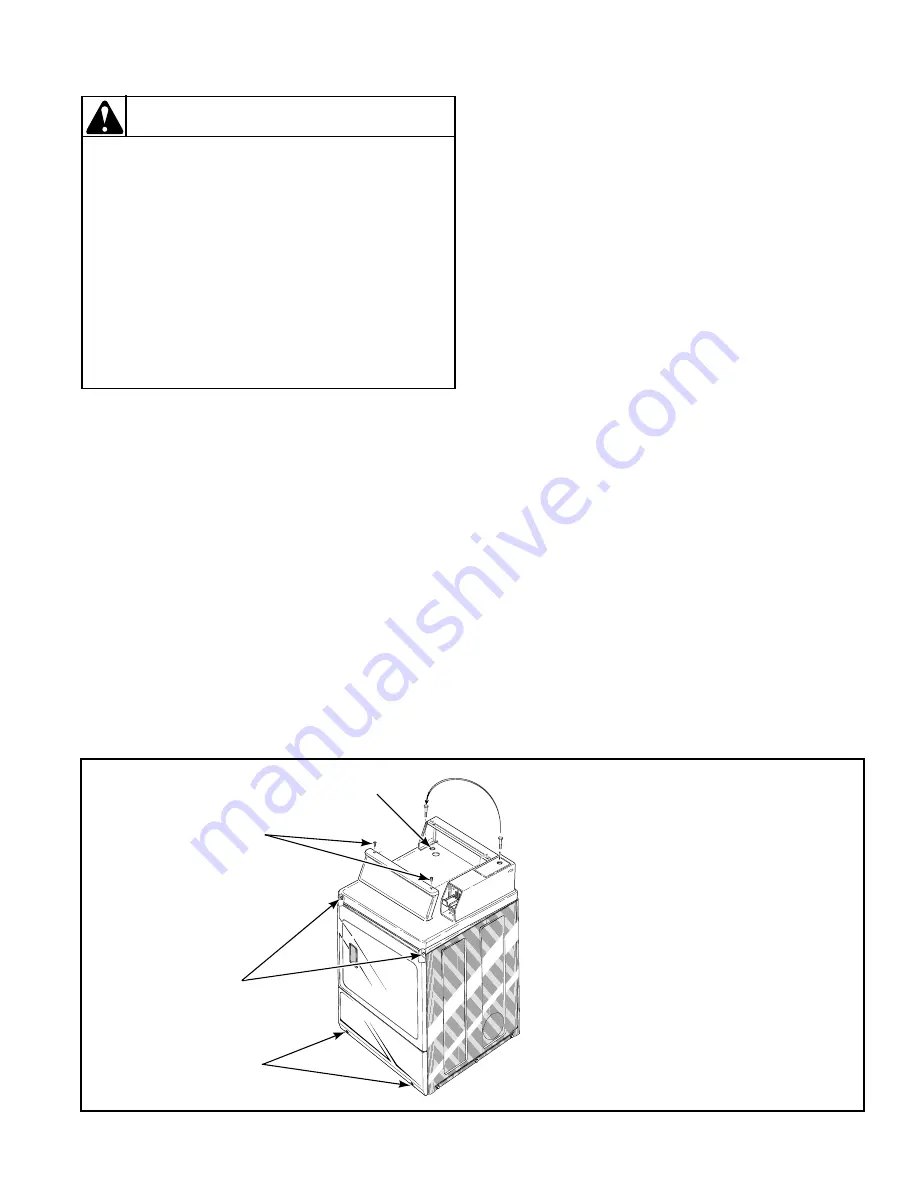 Alliance Laundry Systems 504522R3 Installation And Operation Manual Download Page 37