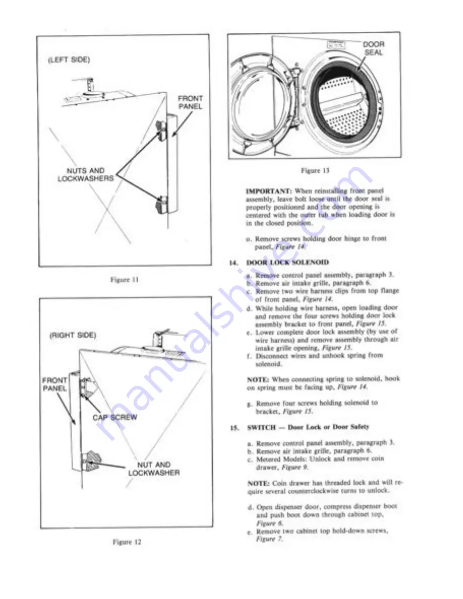 Alliance Laundry Systems CL9161 Скачать руководство пользователя страница 10