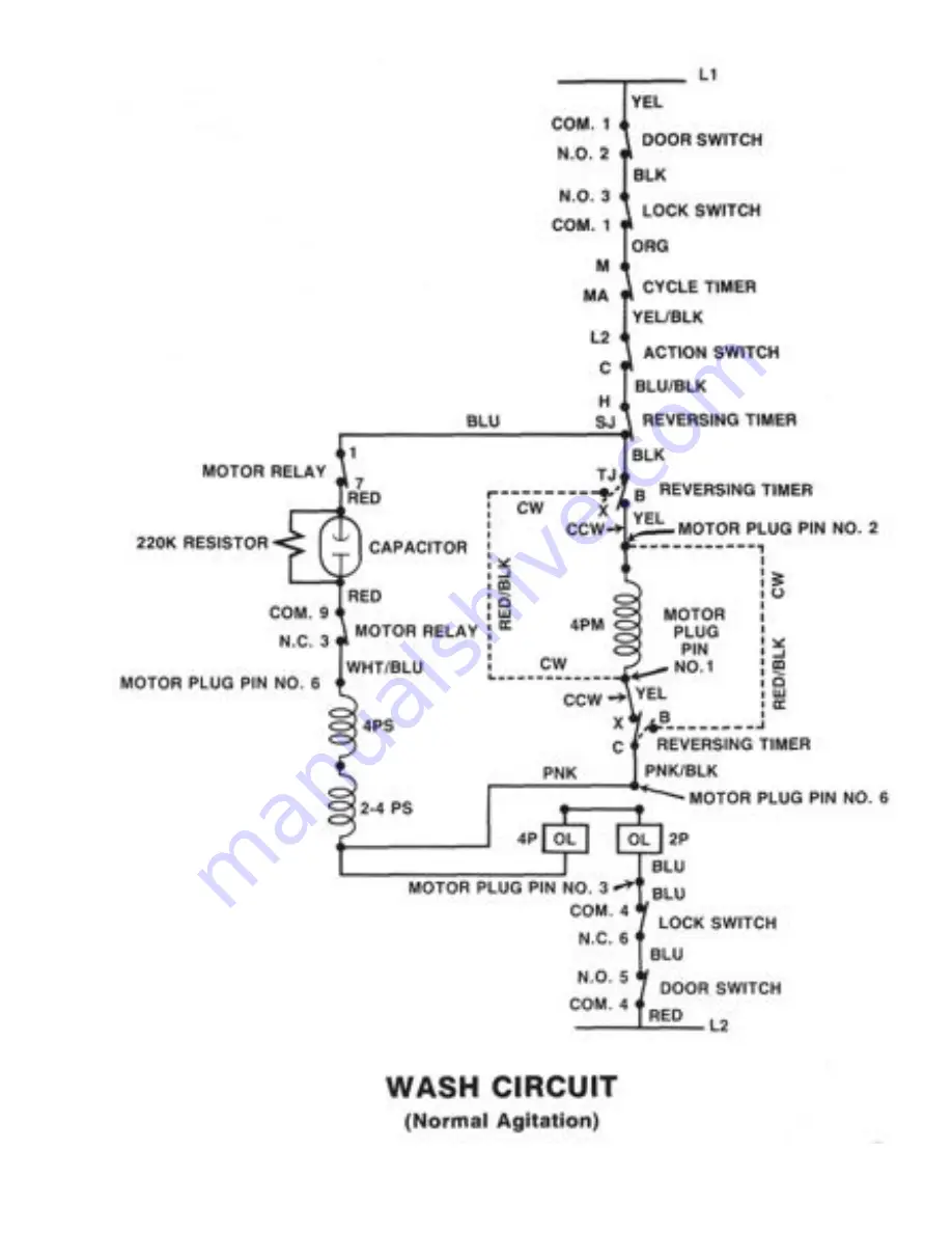 Alliance Laundry Systems CL9161 Скачать руководство пользователя страница 49