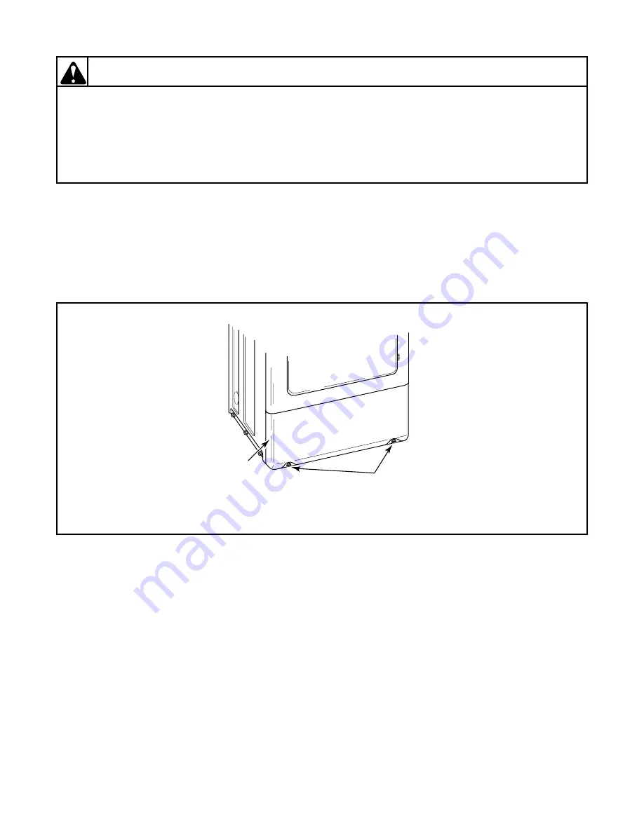 Alliance Laundry Systems LES19A SERIES Service Manual Download Page 23