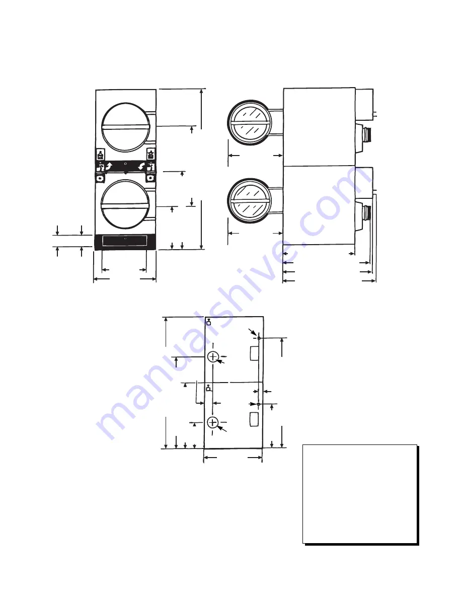 Alliance Laundry Systems Stacked Drying Tumbler Operating And Maintenance Instruction Manual Download Page 11