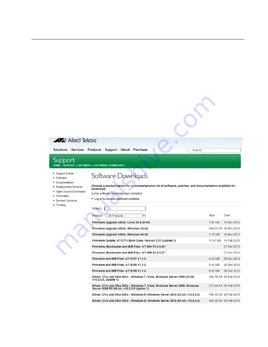 Allied Telesis AT-2711FX/LC Installation And User Manual Download Page 37