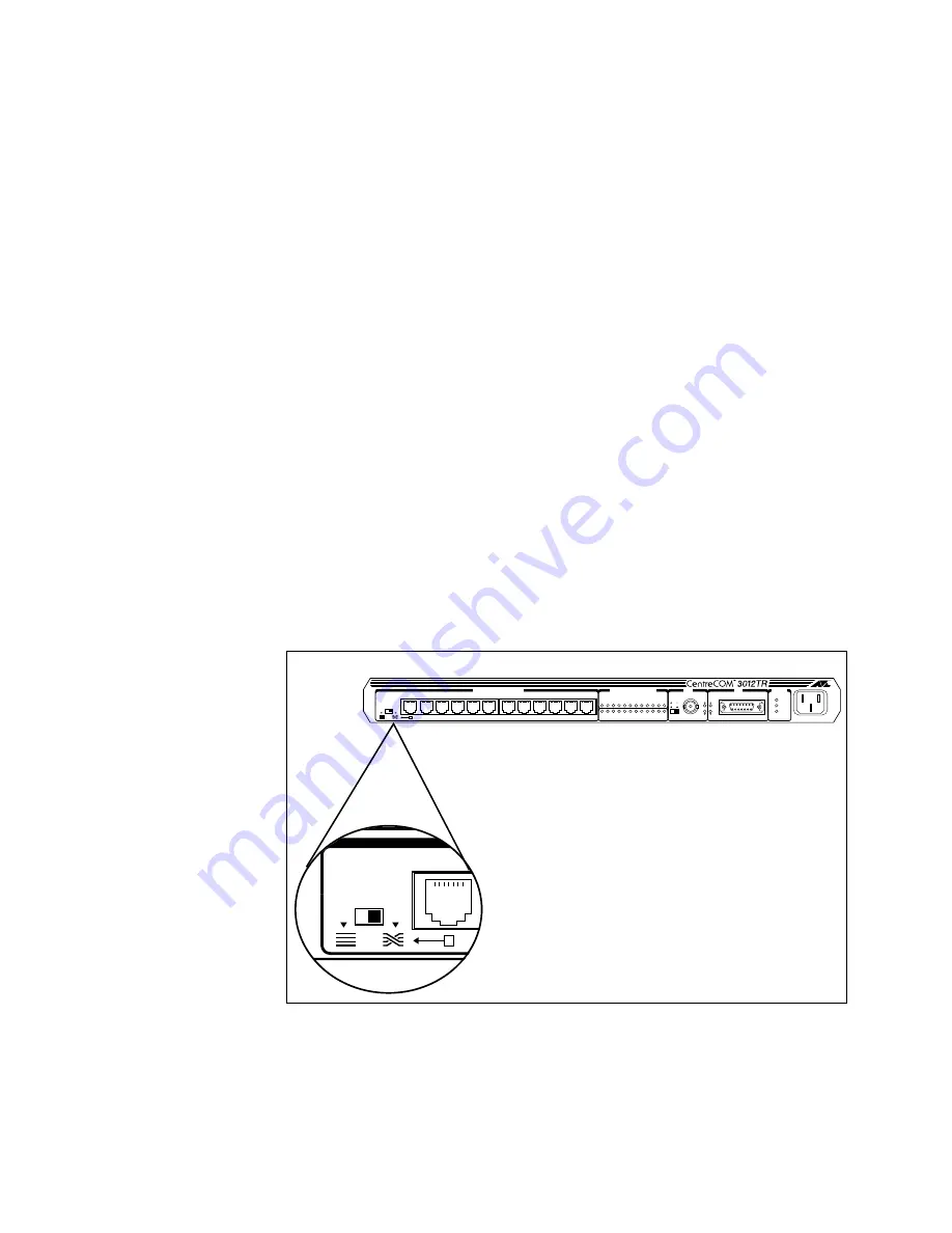 Allied Telesis AT-3012TR Installation Manual Download Page 19