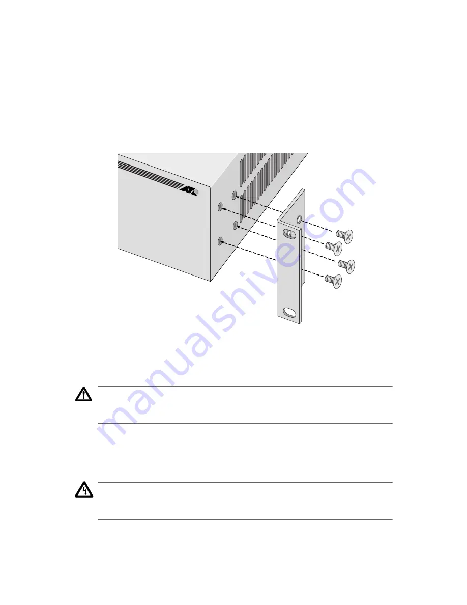 Allied Telesis AT-8124XL Installation Manual Download Page 24