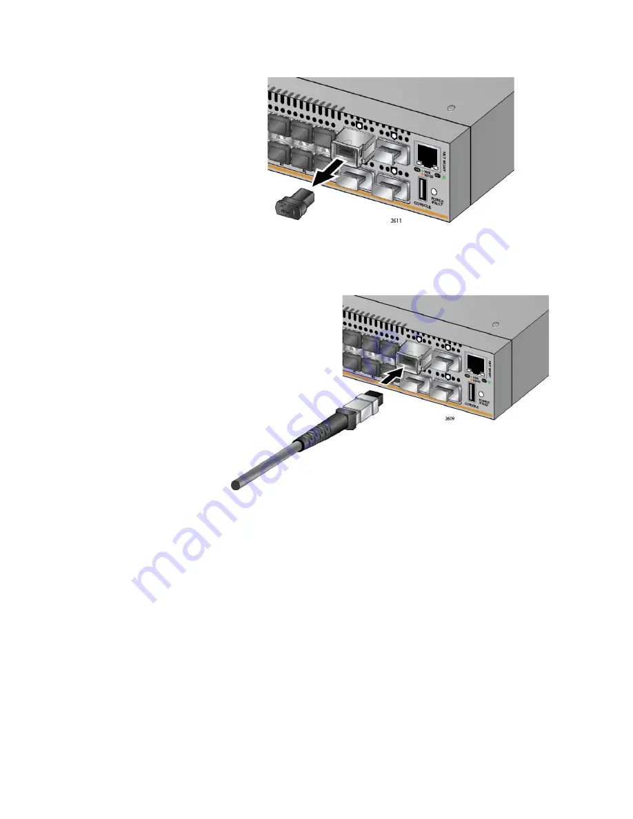 Allied Telesis AT-DC2552XS Installation Manual Download Page 75