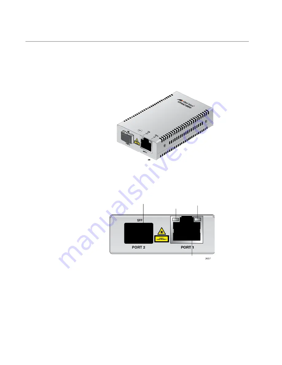 Allied Telesis AT-MMC1000/SP Installation Manual Download Page 16