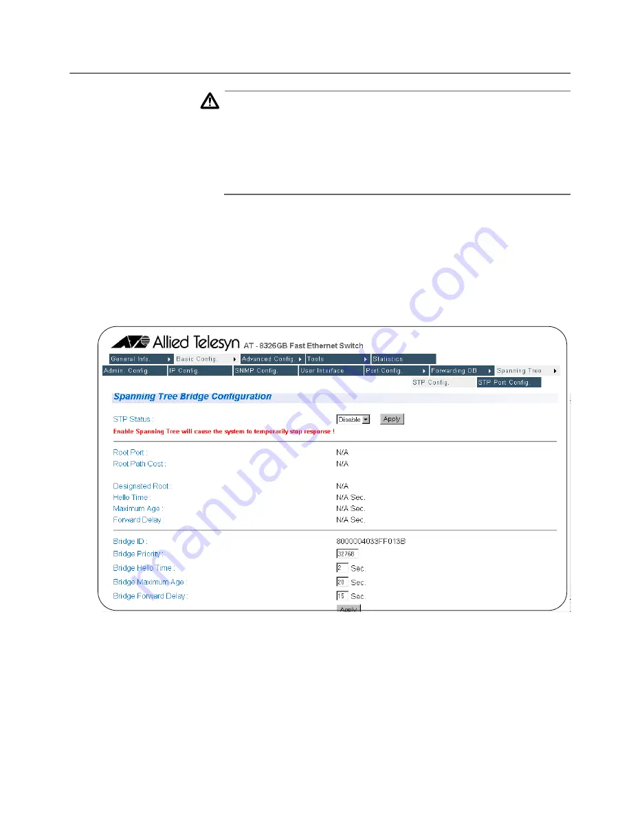 Allied Telesis AT-S41 User Manual Download Page 193