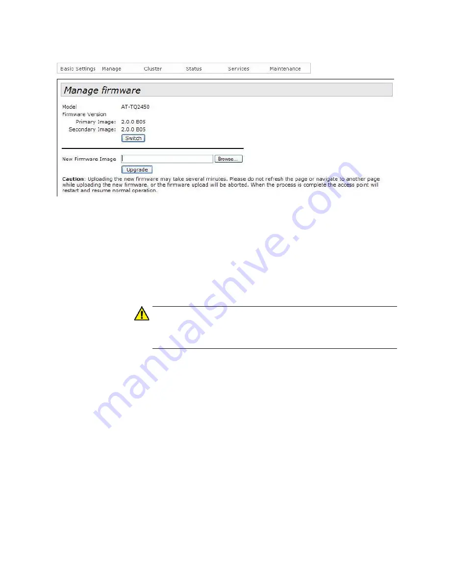 Allied Telesis AT-TQ Series User Manual Download Page 172