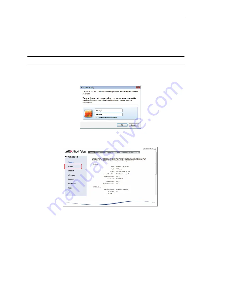 Allied Telesis AT-WR2304N User Manual Download Page 26