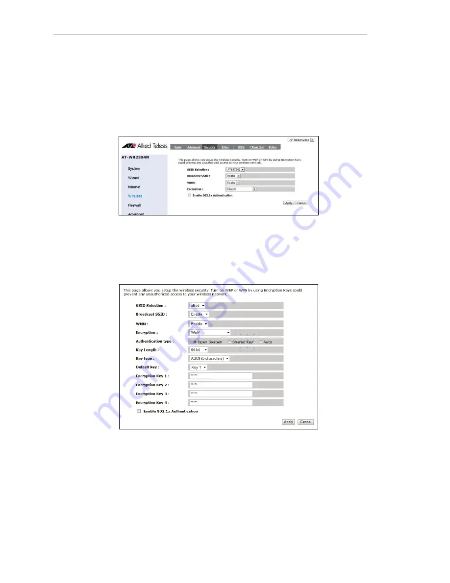 Allied Telesis AT-WR2304N User Manual Download Page 30