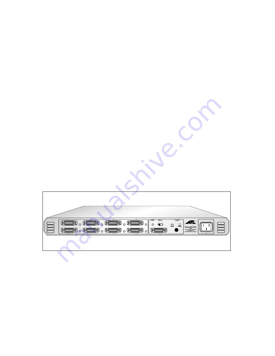 Allied Telesis CentreCOM AT-810SL User Manual Download Page 22