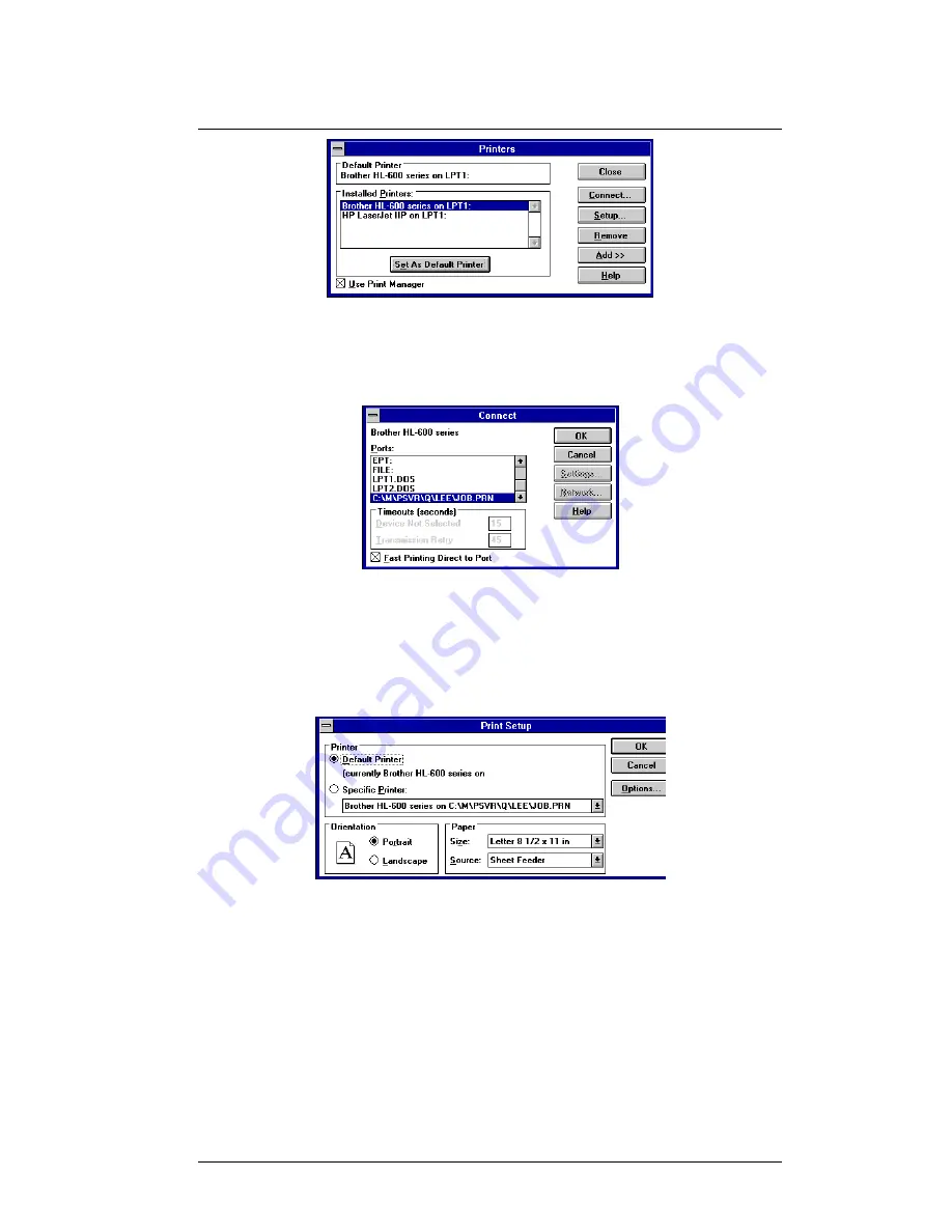 Allied Telesis FastPrint Server User Manual Download Page 64