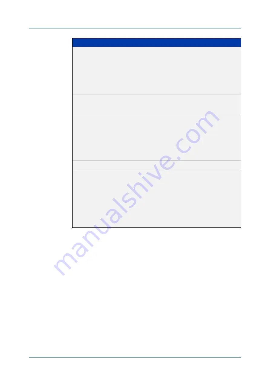 Allied Telesis IX5-28GPX Command Reference Manual Download Page 1329