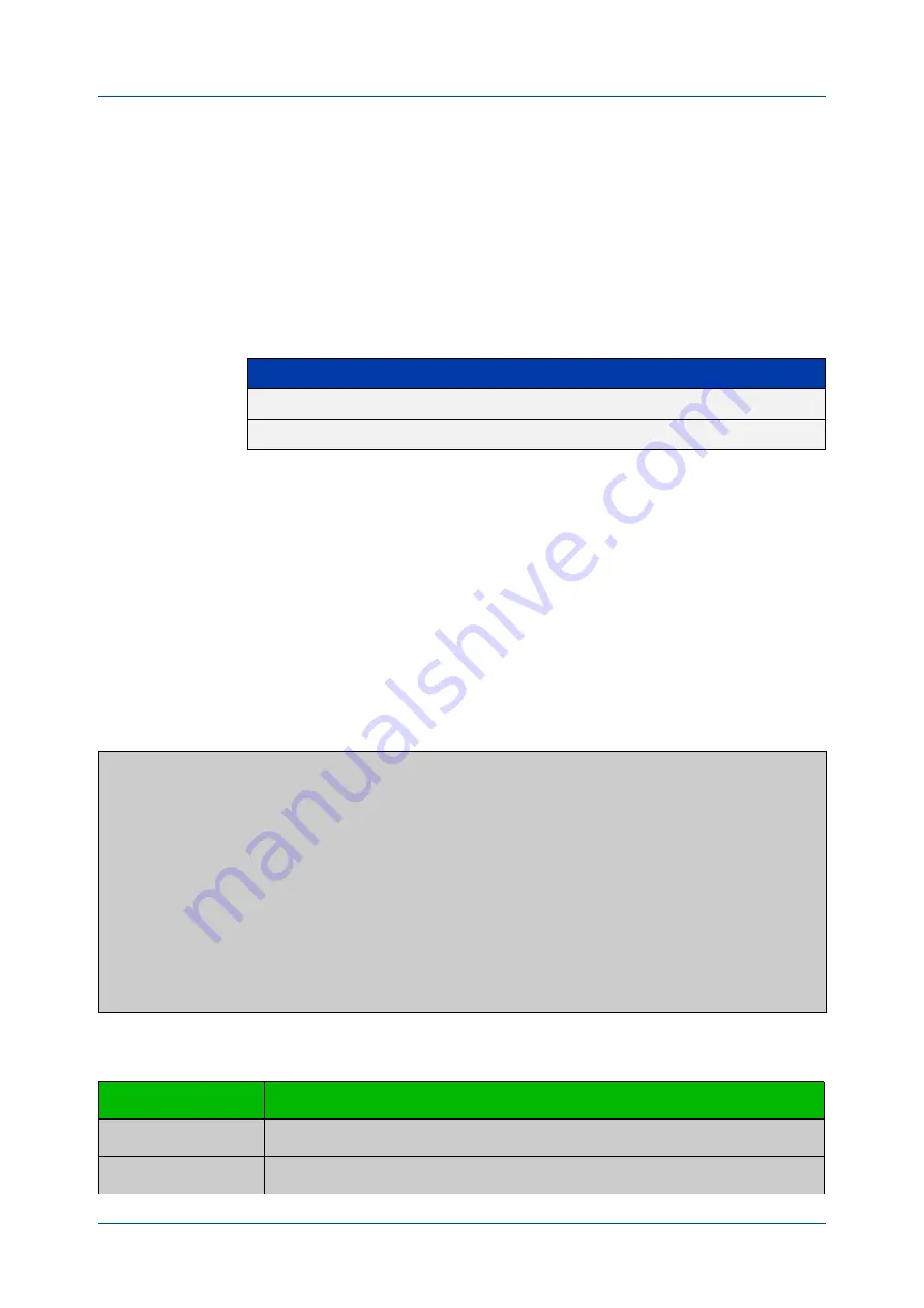 Allied Telesis IX5-28GPX Command Reference Manual Download Page 1751