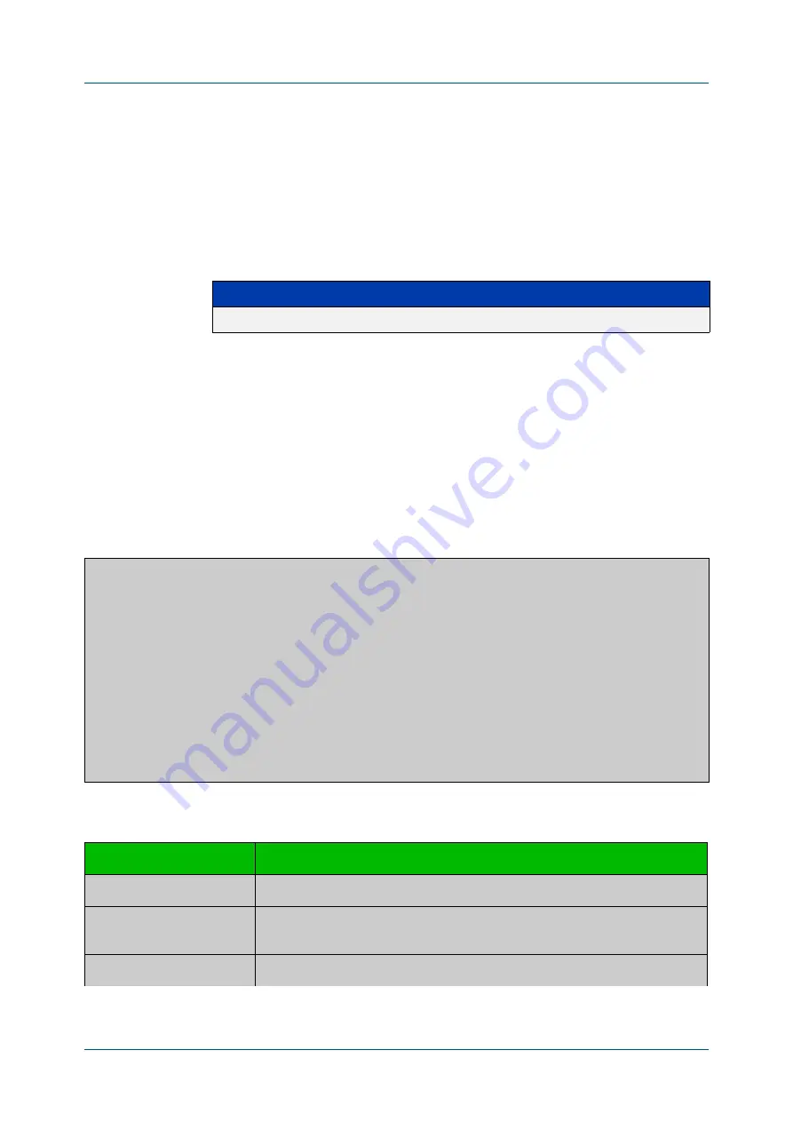 Allied Telesis IX5-28GPX Command Reference Manual Download Page 1781