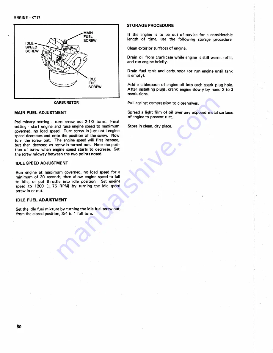 Allis-Chalmers 910-6 Speed Owner'S Manual Download Page 42