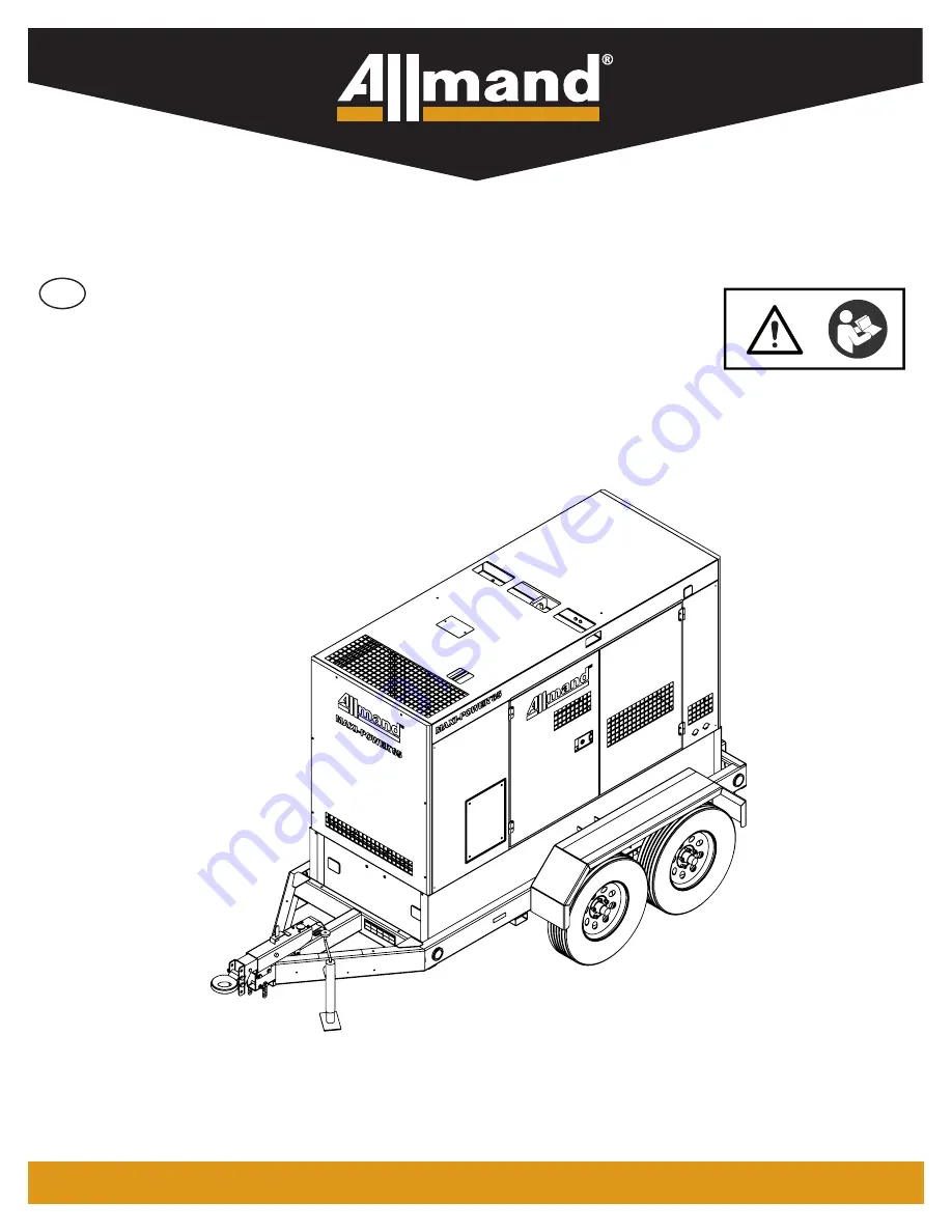 Allmand Maxi-Power MP65 T4F Скачать руководство пользователя страница 1