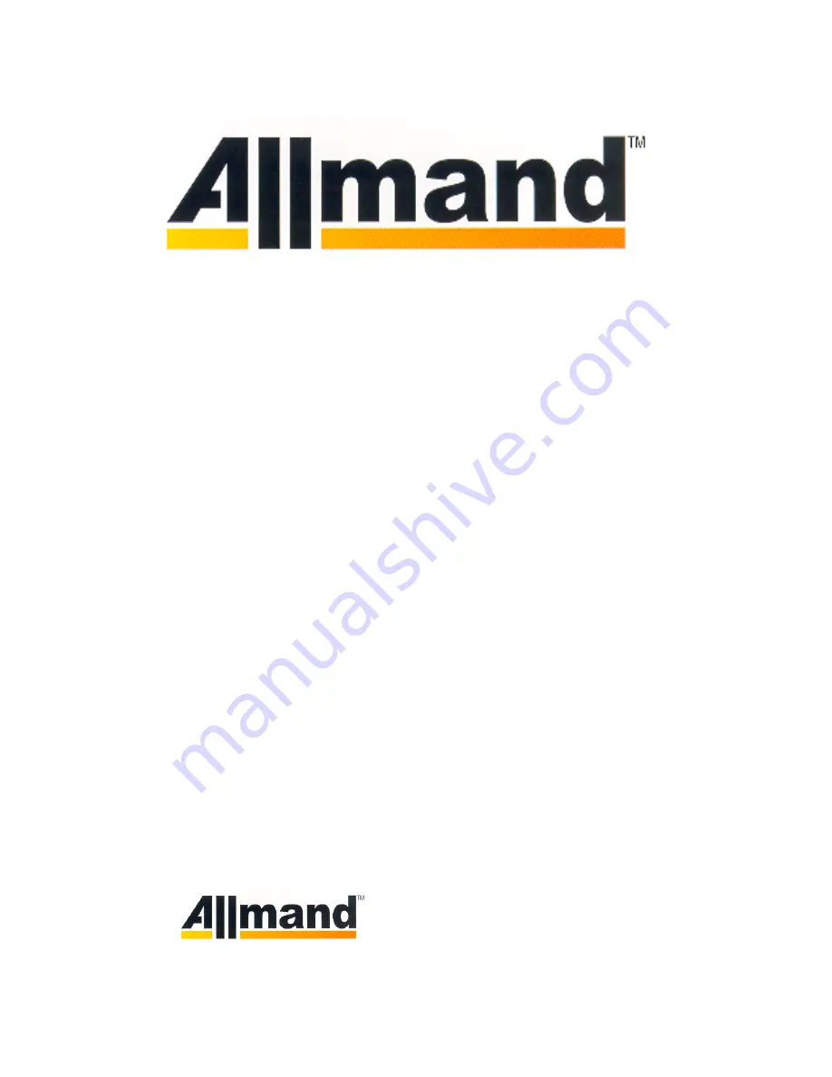 Allmand NIGHT-LITE 6330 Скачать руководство пользователя страница 1