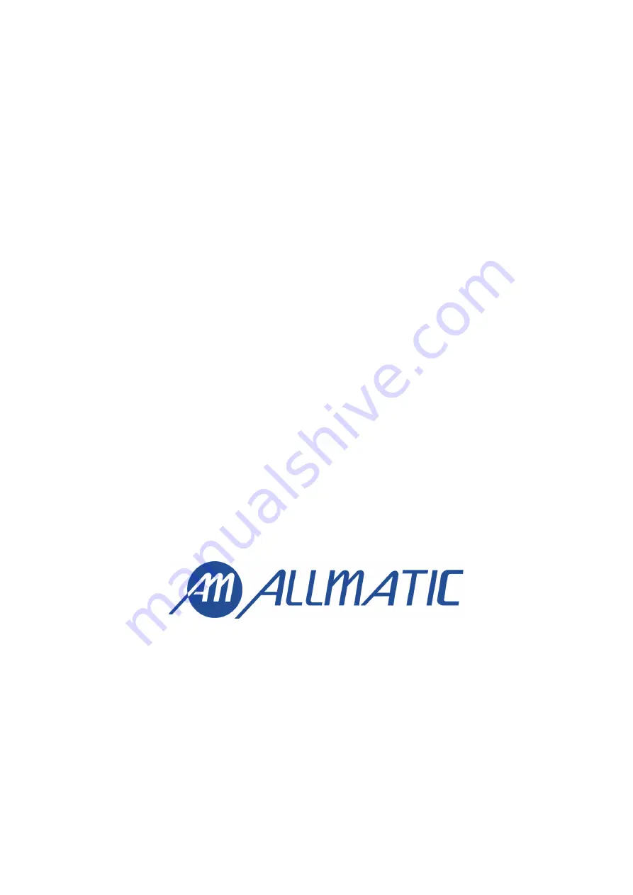 Allmatic B1EE ERMES2 Manual For Installation Download Page 48