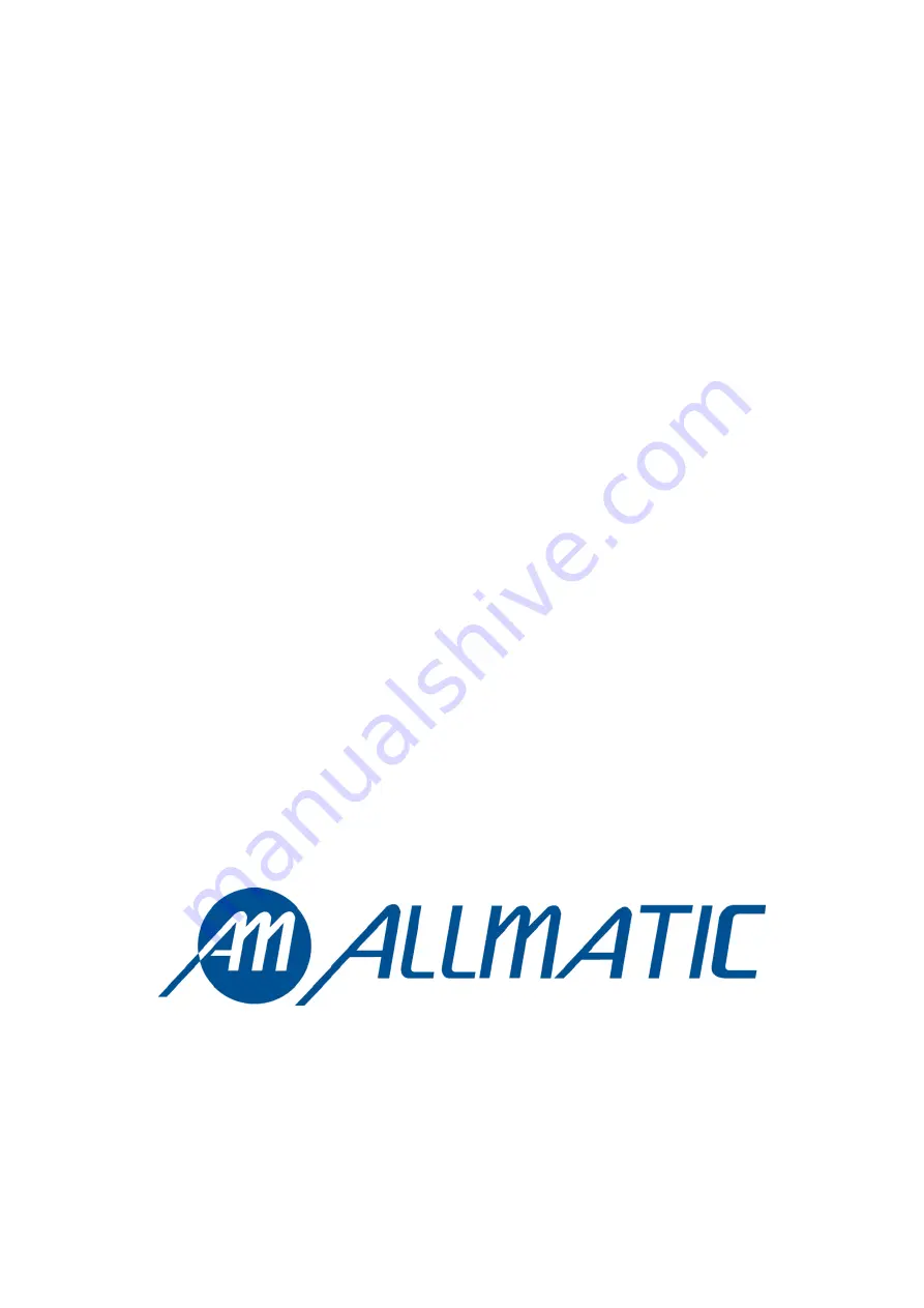 Allmatic MICRO CAP SENS Скачать руководство пользователя страница 16