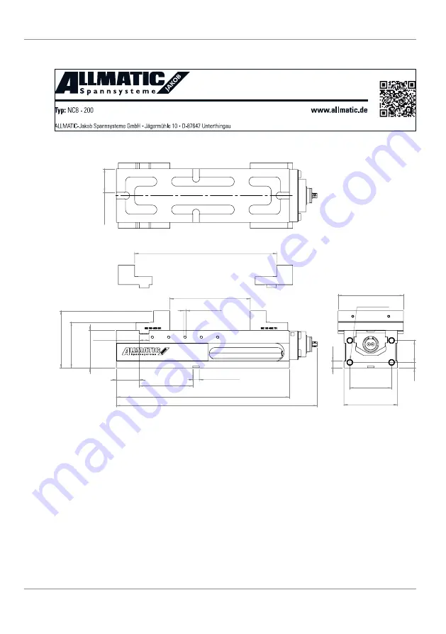 Allmatic NC8 Series Operating Manual Download Page 126