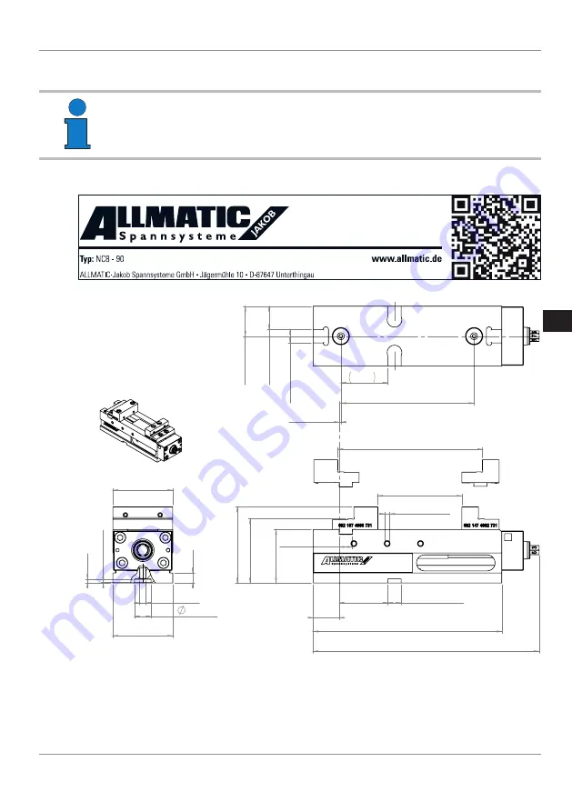 Allmatic NC8 Series Operating Manual Download Page 271