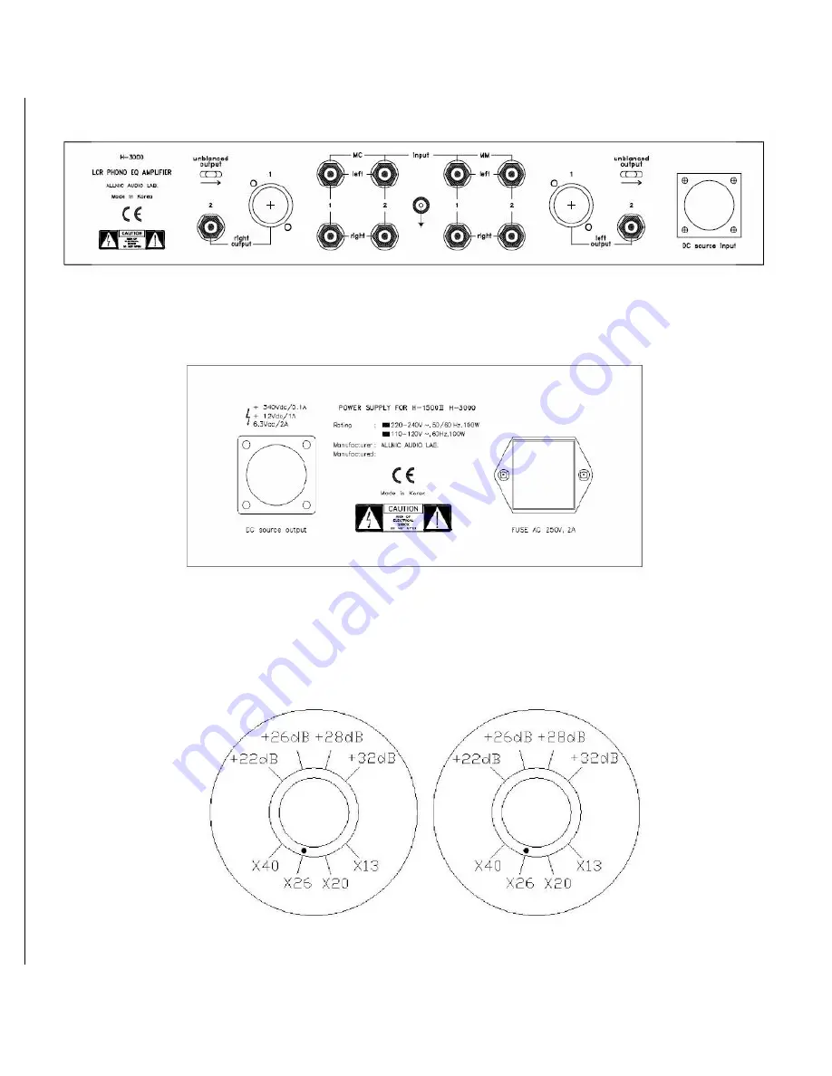 ALLNIC AUDIO H-3000V Скачать руководство пользователя страница 12